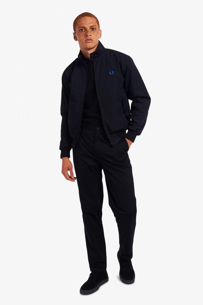 Black Fred Perry J2837 Men's Jackets | PH 1197GSOL